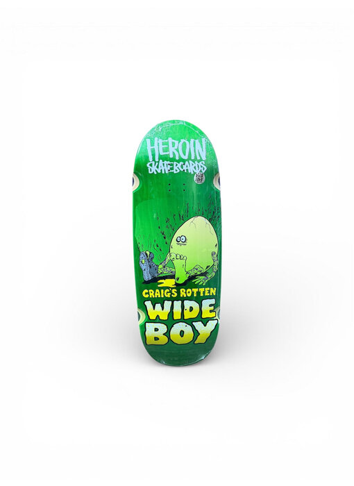 Heroin CQ Rotten Wide Boy Deck - 10.75