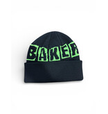 Baker Baker Logo Beanie - Black/Green