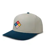 Girl Girl Caution 2 Tone Hat - Sand/Navy