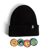 Girl Girl Legend Head Patch Beanie - Black