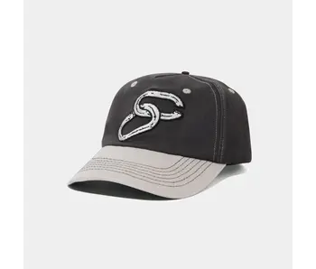 Cash Only Chain 5 Panel Cap - Charcoal/Grey