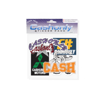 Cash Only Drop 16 Sticker Pack