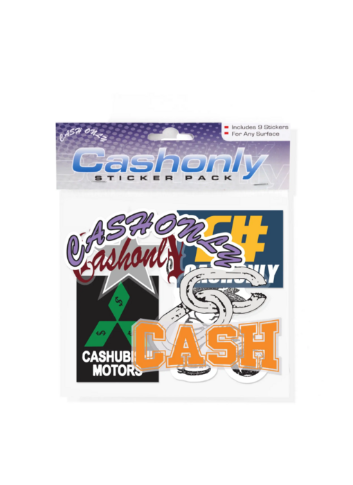 Cash Only Drop 16 Sticker Pack