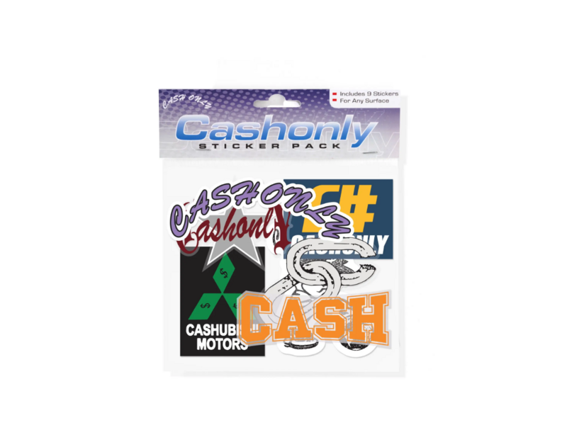 Cash Only Cash Only Drop 16 Sticker Pack