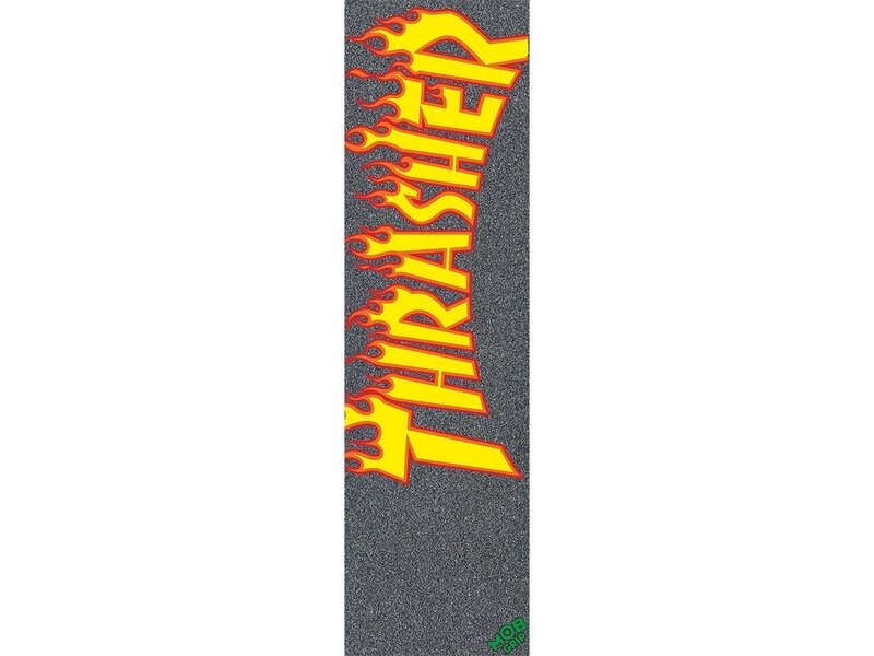 MOB Thrasher Yellow and Orange Flame Grip