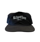 Rhythm Skateshop Rhythm Old E Black Hat