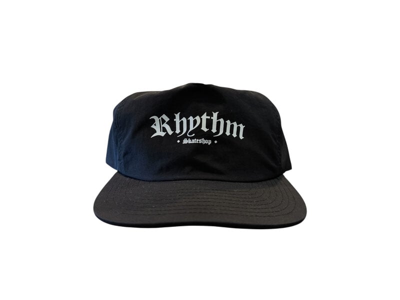 Rhythm Skateshop Rhythm Old E Black Hat
