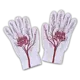 Satan's Drano Vein Gloves - Wht/Red