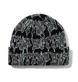 WKND Butter Goods Throw Beanie - Black/Grey