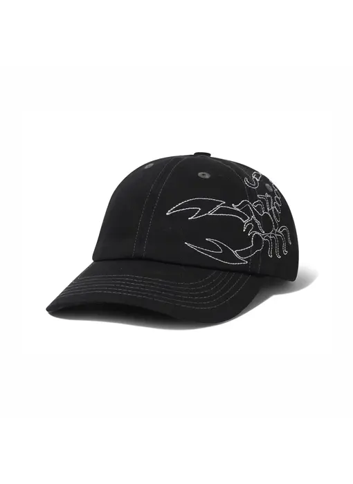Butter Goods Scorpion 6 Panel Hat - Black