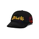 Butter Goods Alias 6 Panel Cap - Black