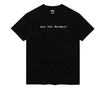 Violet Are You Normal? Black Shirt -