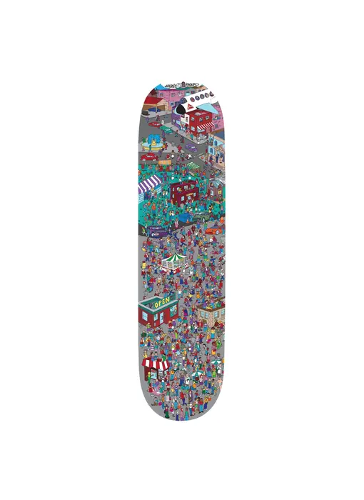 Violet "Where's Kader" Deck - 8.25