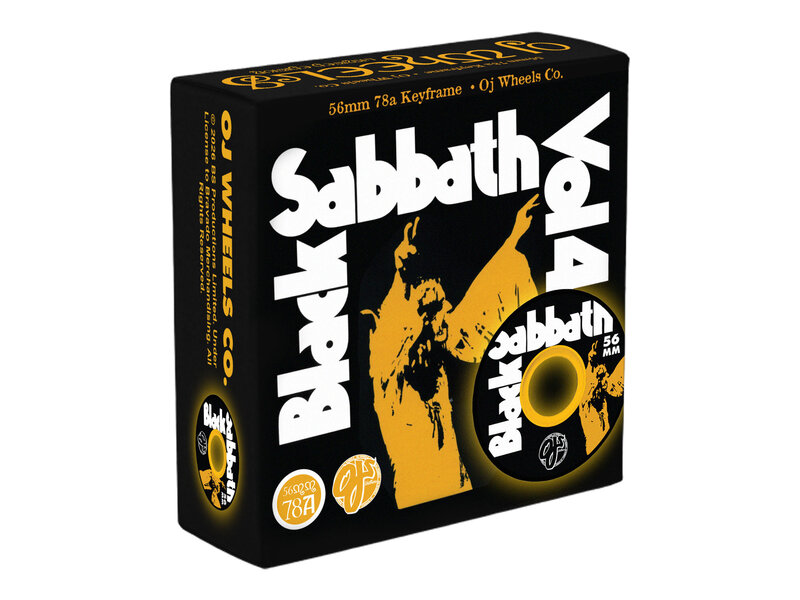 OJ Wheels OJ Black Sabbath Vol 4 Wheels - 56mm