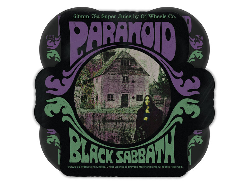 OJ Wheels OJ Black Sabbath Paranoid Juice Wheels - 60mm