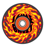 Slime Balls Slime Balls Flame Light ups Wheels - 66mm