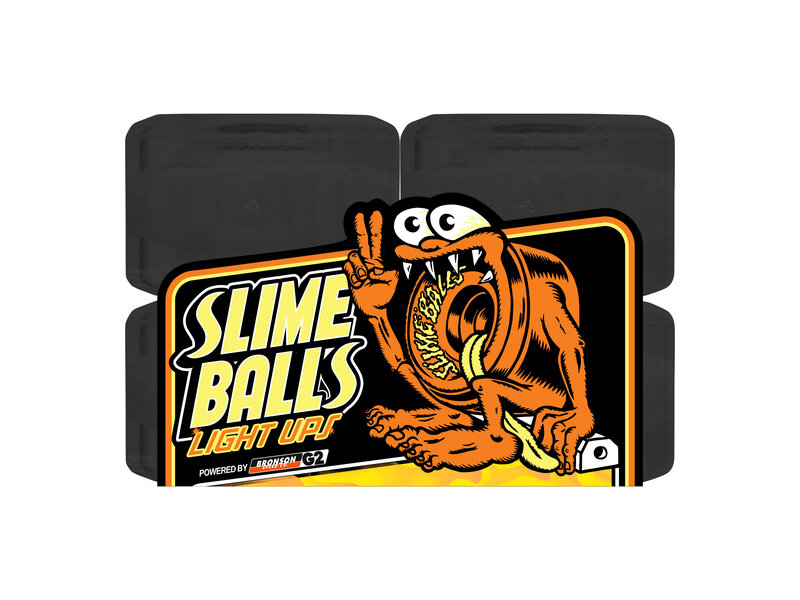 Slime Balls Slime Balls Flame Light ups Wheels - 66mm