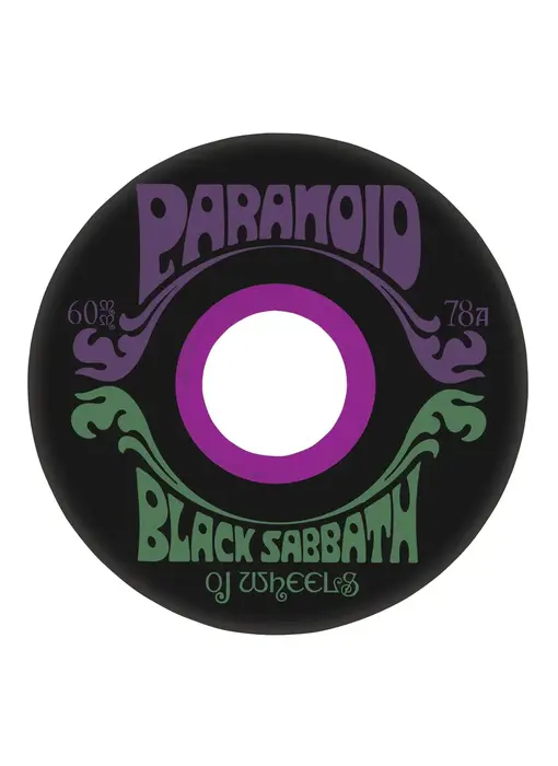 OJ Black Sabbath Paranoid 78a Wheels - 60mm