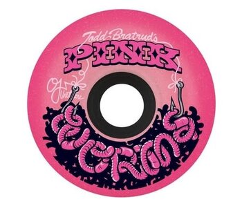 OJ Pink Worm Super Juice Wheels - 60mm