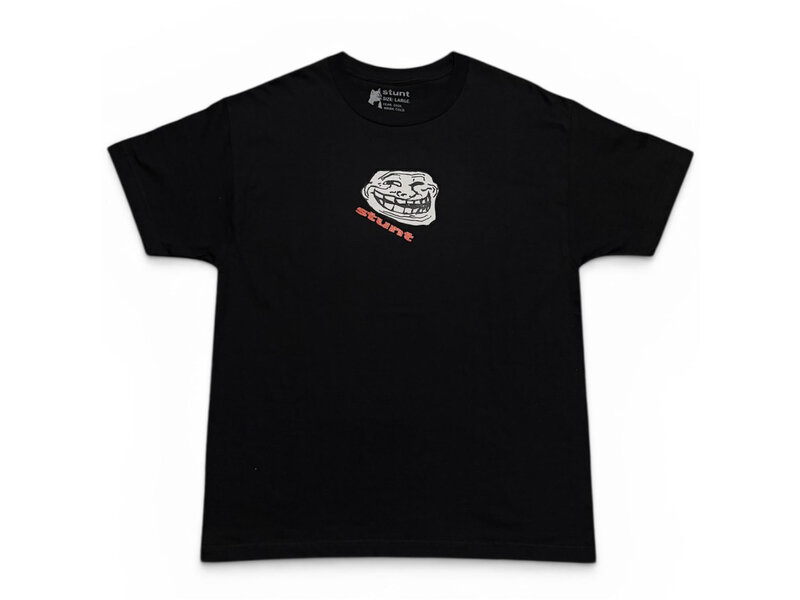 Stunt365 Stunt365 Troll Face Tee - Black