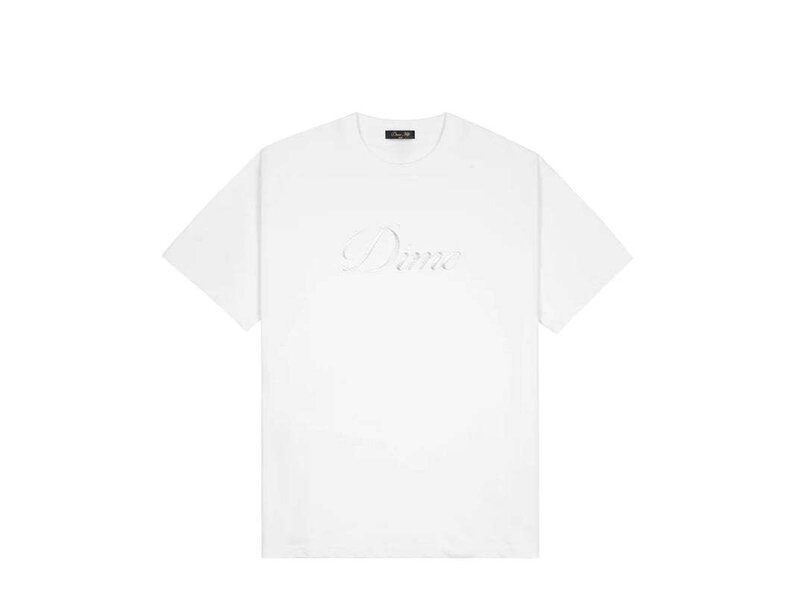 Dime MTL Dime Cursive White Shirt