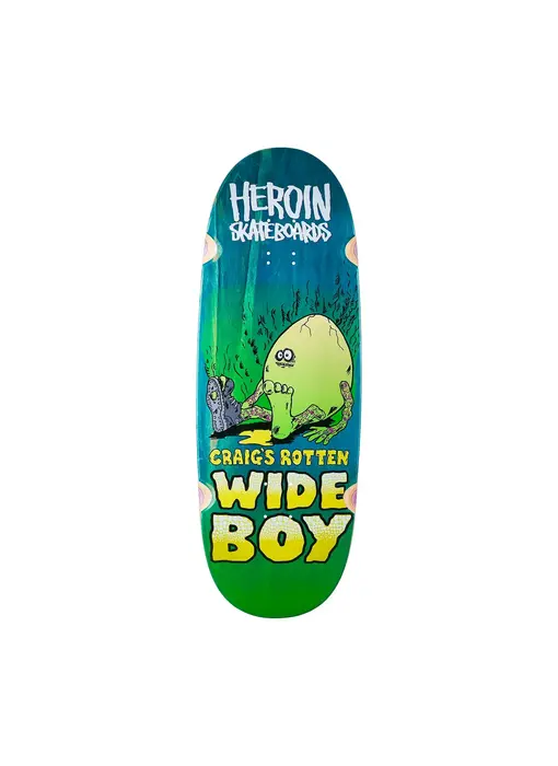 Heroin Craig Questions Rotten Wide Boy Deck - 10.75