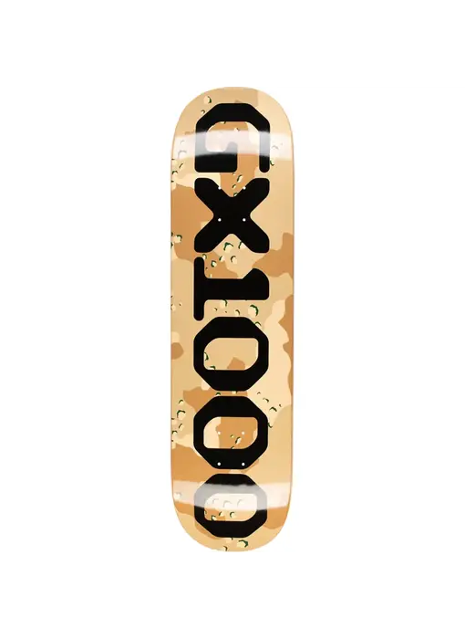 GX1000 OG Logo Black Camo Deck - 8.25