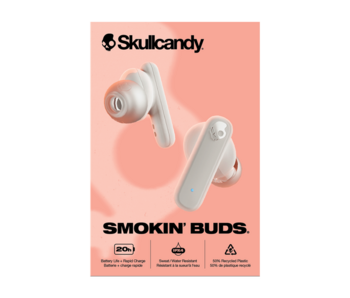 Skullcandy Smokin Buds - Bone Orange
