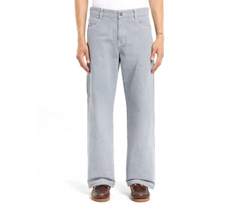 Dickies Stripe Loose Straight Indigo Pants