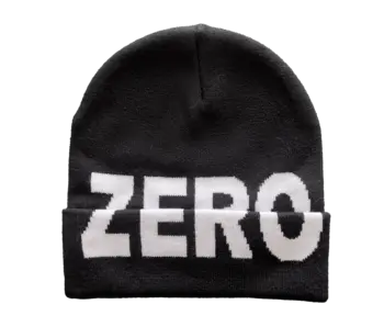 Zero Army Knit Beanie - Black