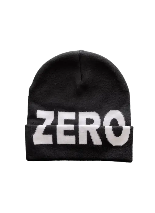 Zero Army Knit Beanie - Black