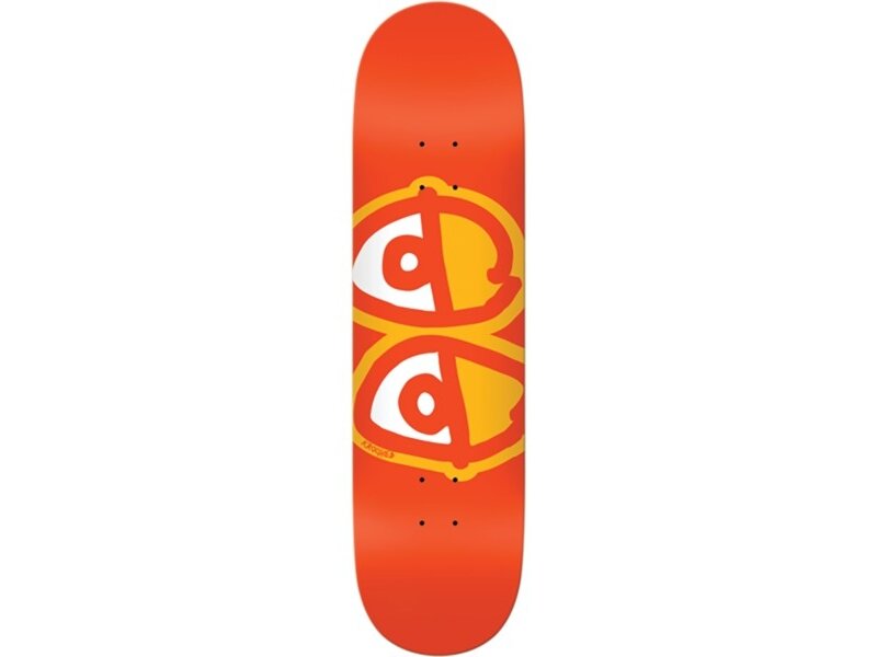 Krooked Krooked Team Eyes Orange Deck - 8.25