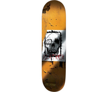 Deathwish Delfino Torn Deck - 8.25