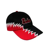 Baker Baker Snap On Snapback Hat - Black/Red