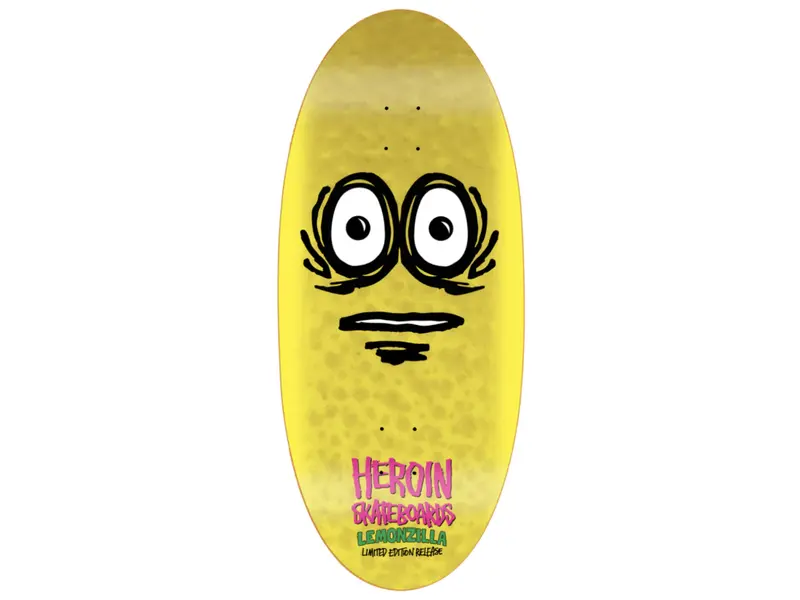 Heroin Heroin Lemonzilla Deck - 13.5