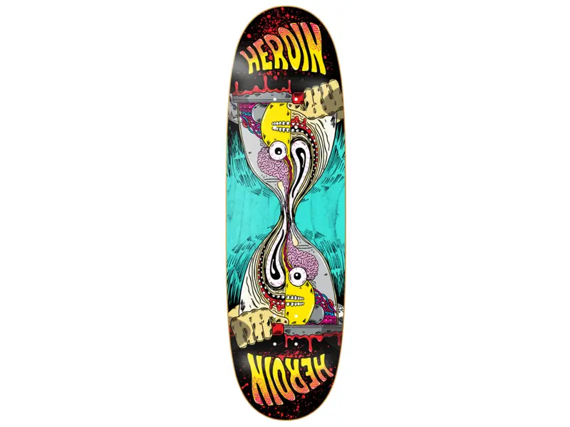 Heroin Heroin Merged Anatomy Razor Egg Deck - 9.25