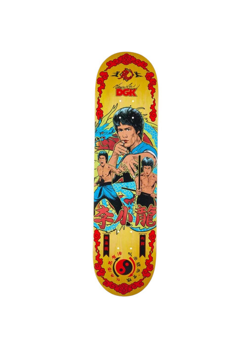 DGK X Bruce Lee Fury Yellow Deck - 8.1