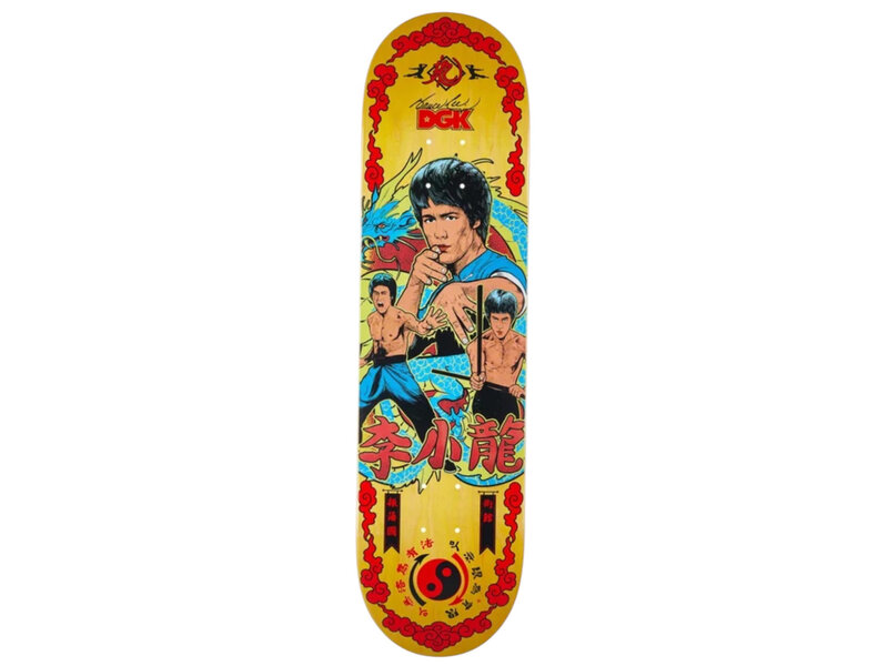 DGK DGK X Bruce Lee Fury Yellow Deck - 8.1