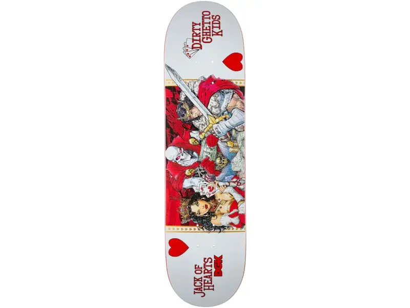 DGK DGK Jack Of Hearts Curtin Deck - 8.25