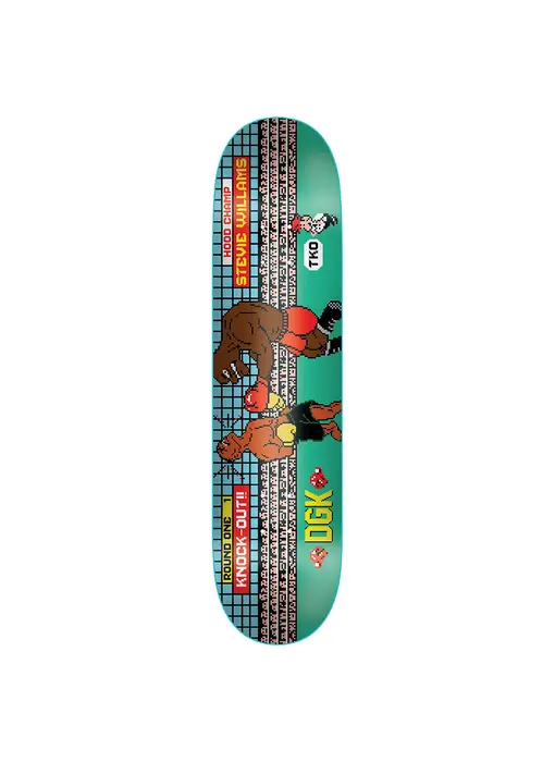DGK 8-Bit TKO Williams Deck - 8.0