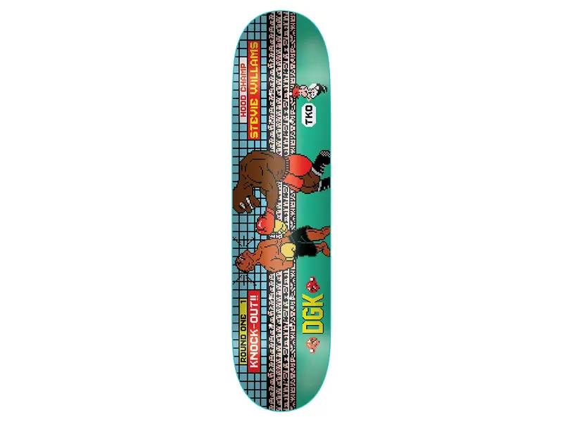 DGK DGK 8-Bit TKO Williams Deck - 8.0