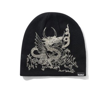 Butter Goods Dragon Skully Beanie - Black