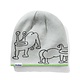 Butter Goods Frog Reversible Beanie - Lime/Grey