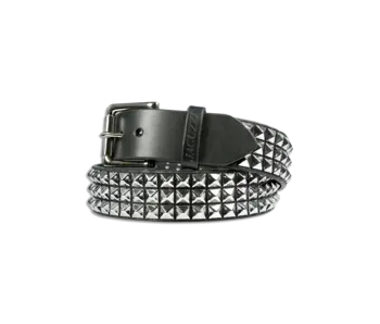 Jacuzzi Unlimited Leather Studded Belt - Black