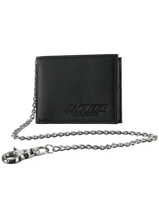Jacuzzi Unlimited Leather Chain Wallet - Black