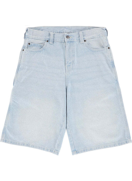 Dickies Washed Loose Fog Blue Shorts 13”