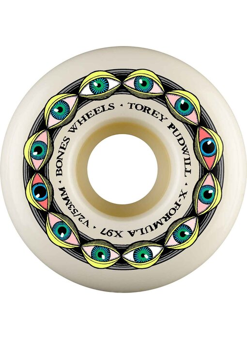 Bones X-Formula V2 Pudwill Frying Eyes Wheels  - 53mm