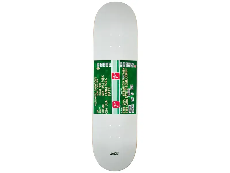 Snack Skateboards Snack Saigon Menu Deck - 8.38