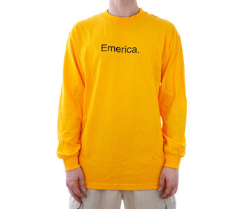 Emerica EFF Corporate LS Tee Gold