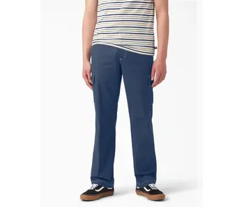 Dickies Ripstop Cargo Pants -Indigo Navy/White Stitch